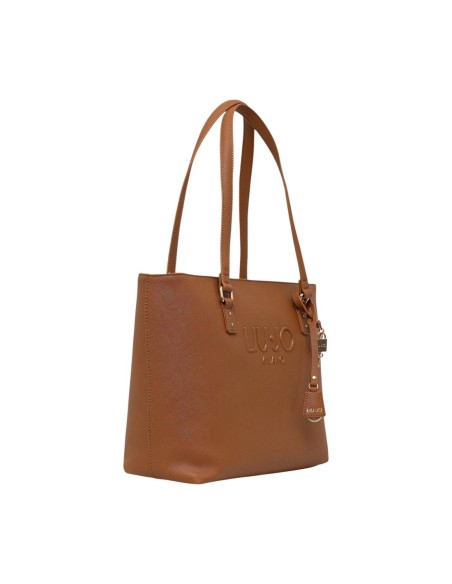 Liu Jo Sac à main femme camel grand format 40 cm