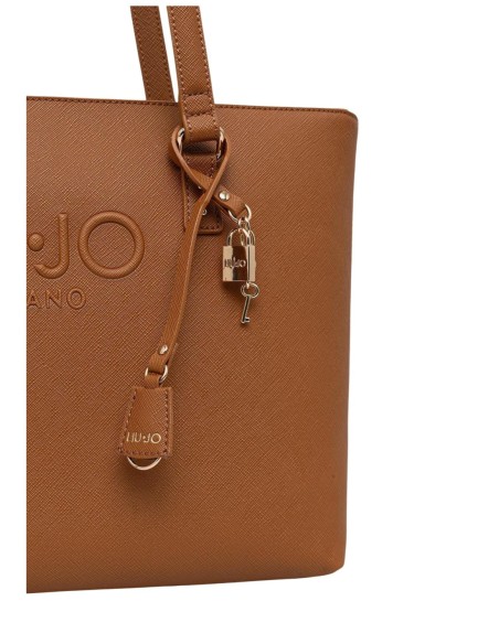Liu Jo Sac à main femme camel grand format 40 cm