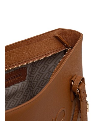Liu Jo Sac à main femme camel grand format 40 cm