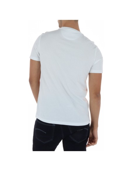 Timberland T-shirt homme blanc col rond – Coton