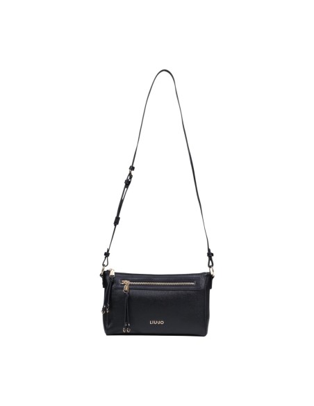 Liu Jo Sac bandoulière femme noir zippé – Compact