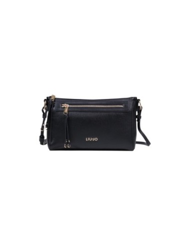 Liu Jo Sac bandoulière femme noir zippé – Compact