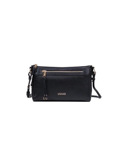 Liu Jo Sac bandoulière femme noir zippé – Compact