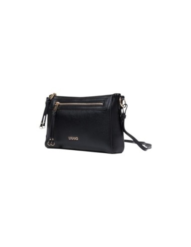 Liu Jo Sac bandoulière femme noir zippé – Compact
