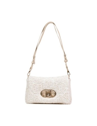 Liu Jo Sac à main femme beige – Pression & bandoulière