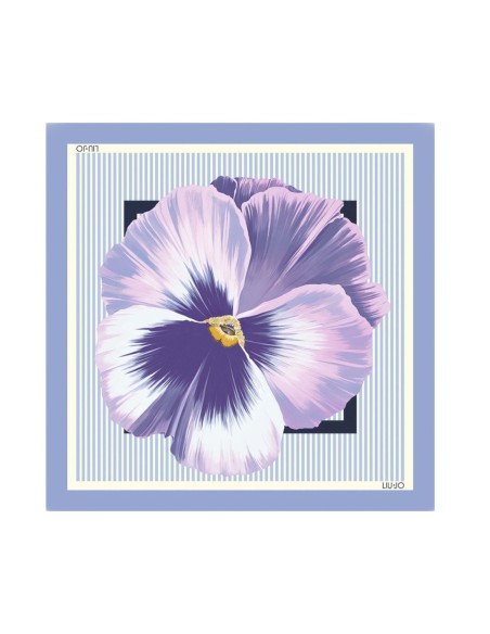 Liu Jo Carré femme lilas imprimé 70x70