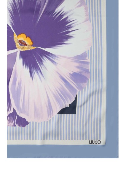 Liu Jo Carré femme lilas imprimé 70x70