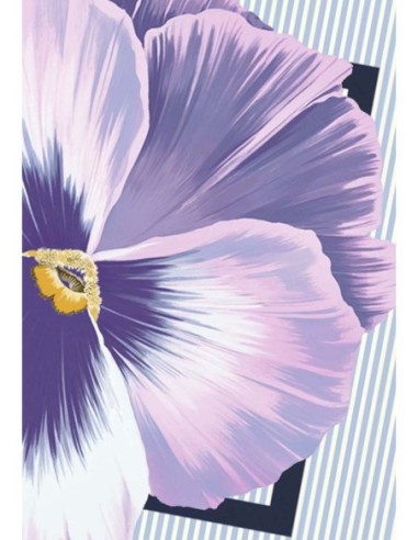 Liu Jo Carré femme lilas imprimé 70x70