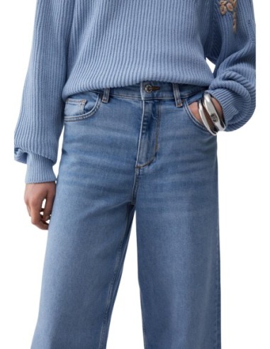 Liu Jo Jean femme bleu – Coton stretch, zip & bouton