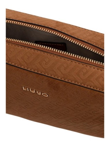 Liu Jo Sac bandoulière femme marron – Zippé 24x15