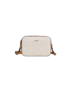 Liu Jo Sac bandoulière femme beige – Coton/lin zippé