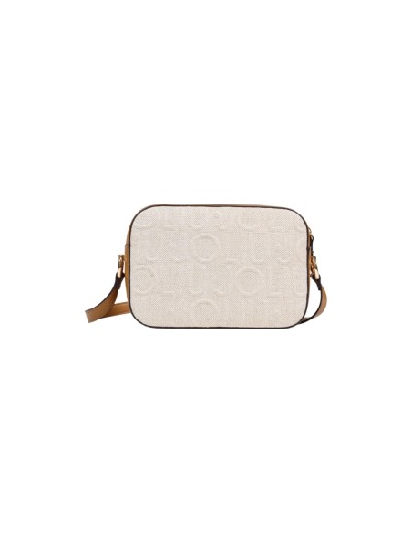 Liu Jo Sac bandoulière femme beige – Coton/lin zippé