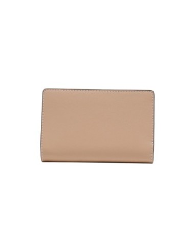 Liu Jo Portefeuille femme marron imprimé – Fermeture bouton