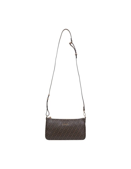Liu Jo Pochette femme marron zippée 23 cm – Polyuréthane