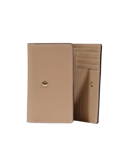 Liu Jo Portefeuille femme blanc – Bouton & compartiments