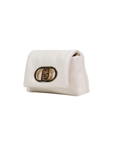 Liu Jo Sac bandoulière femme blanc 19 cm – Fermeture bouton