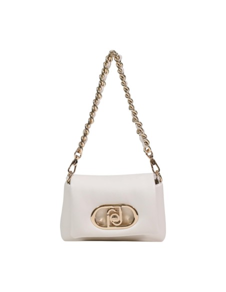 Liu Jo Sac bandoulière femme blanc 19 cm – Fermeture bouton
