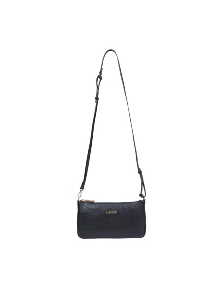 Liu Jo Sac bandoulière femme noir zippé – 23 cm