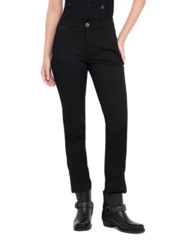 Liu Jo Pantalon femme noir – Coton stretch