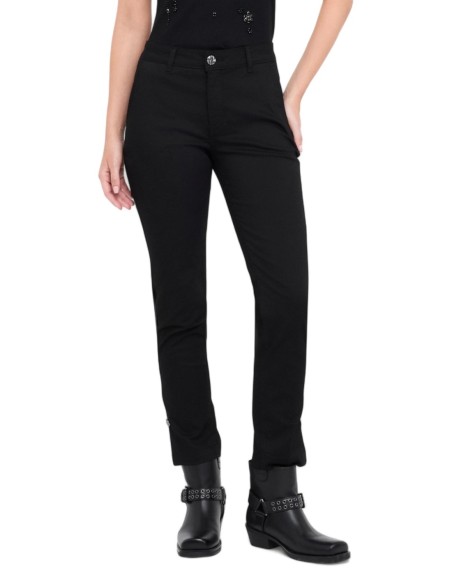 Liu Jo Pantalon femme noir – Coton stretch