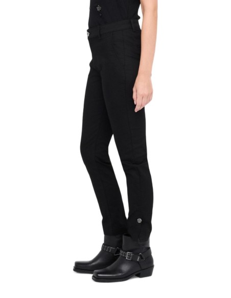 Liu Jo Pantalon femme noir – Coton stretch