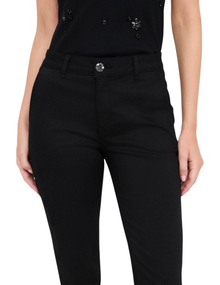Liu Jo Pantalon femme noir – Coton stretch