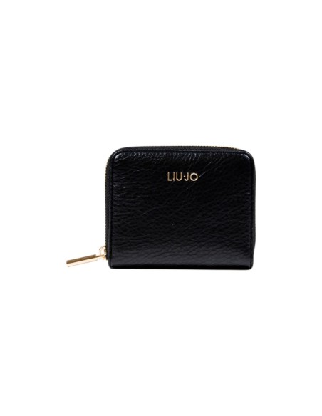 Liu Jo Portefeuille femme noir zippé – Format compact
