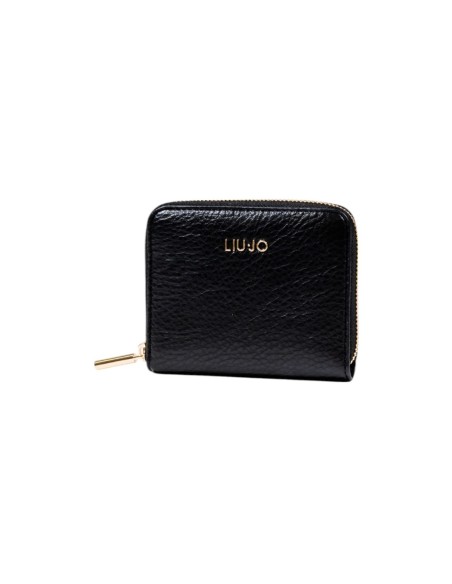 Liu Jo Portefeuille femme noir zippé – Format compact