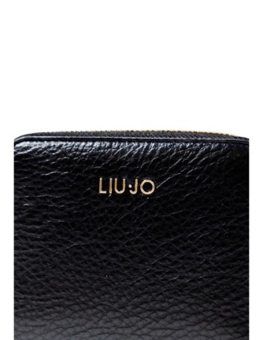 Liu Jo Portefeuille femme noir zippé – Format compact