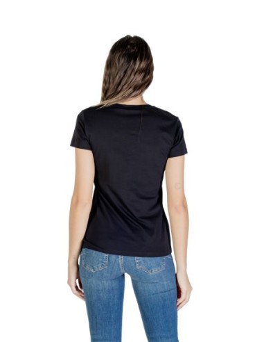 Liu Jo T-shirt femme noir imprimé – 100% coton