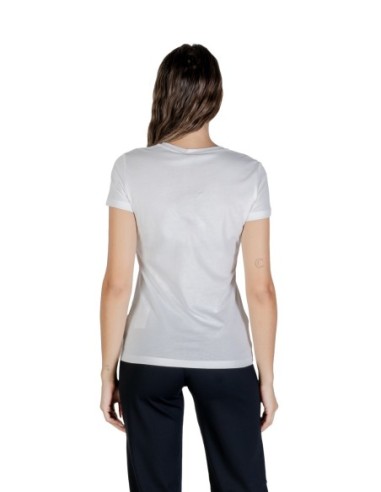 Liu Jo T-shirt femme blanc imprimé manches courtes