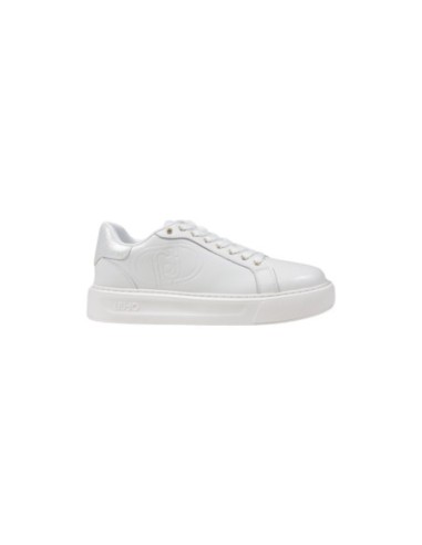 Liu Jo Sneakers femme blanches en cuir – Lacets