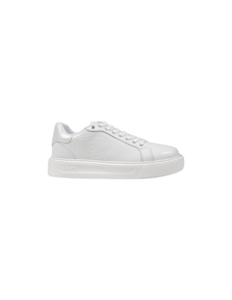 Liu Jo Sneakers femme blanches en cuir – Lacets