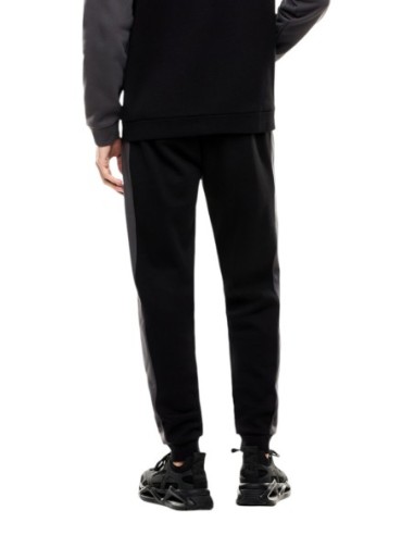 EA7 Survêtement homme noir zippé – Col montant