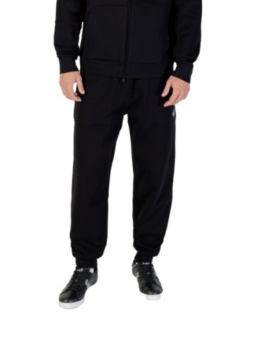 EA7 Survêtement homme noir zippé – Capuche