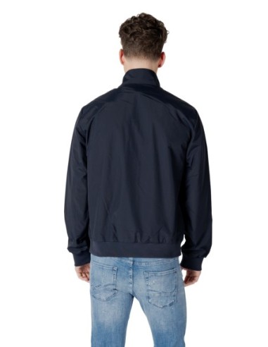 EA7 Veste homme bleue zippée – Polyamide