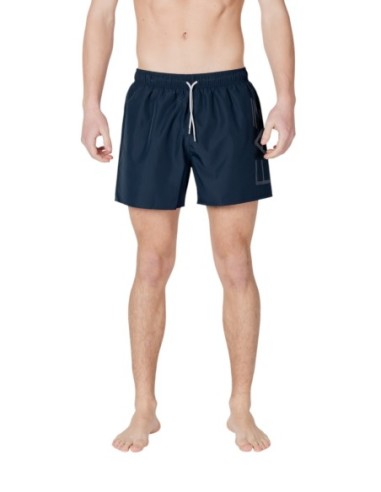 EA7 Maillot de bain homme bleu – Polyester