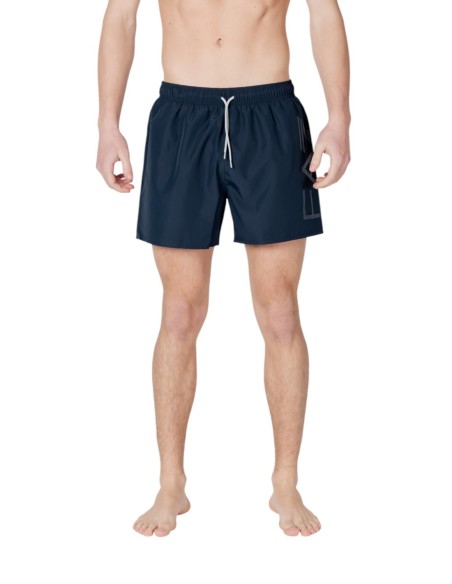 EA7 Maillot de bain homme bleu – Polyester