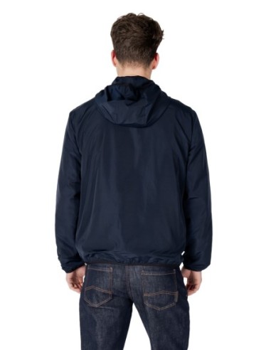 EA7 Veste homme bleue zippée – Polyester