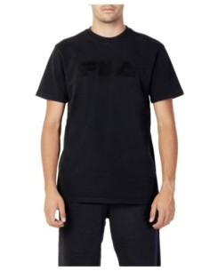 Fila T-shirt homme bleu manches courtes – Coton