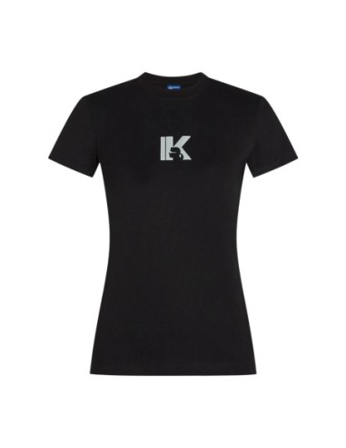Karlâ€¯Lagerfeldâ€¯Jeans T-shirt femme noir logo