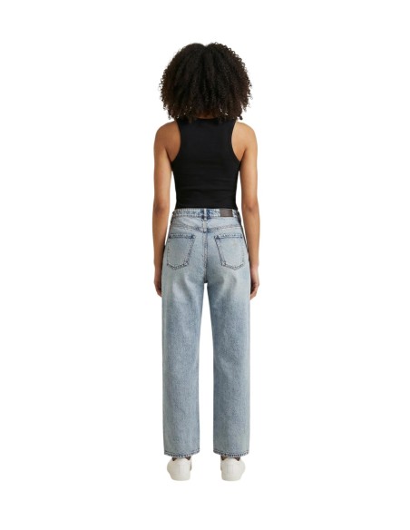 Karl Lagerfeld Jeans Débardeur femme noir côtelée