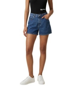 Karlâ€¯Lagerfeldâ€¯Jeans Short femme bleu denim