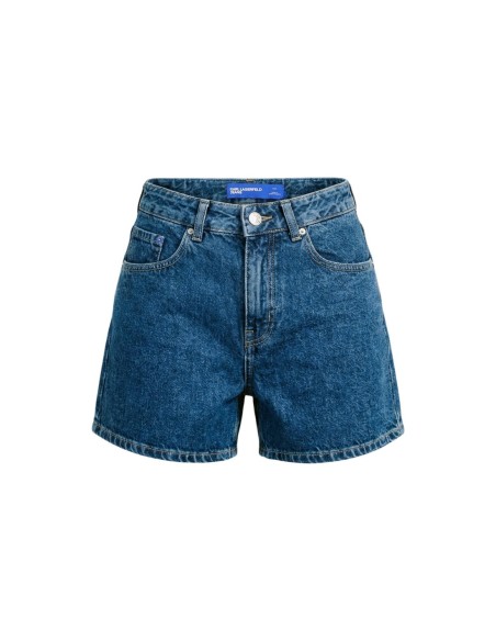 Karlâ€¯Lagerfeldâ€¯Jeans Short femme bleu denim