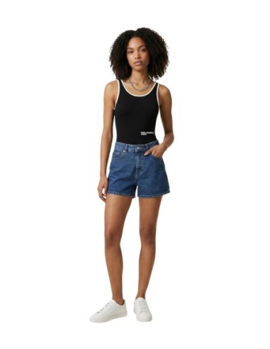 Karlâ€¯Lagerfeldâ€¯Jeans Short femme bleu denim