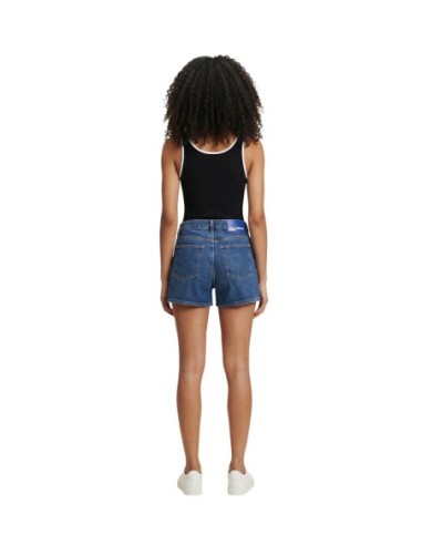 Karlâ€¯Lagerfeldâ€¯Jeans Short femme bleu denim