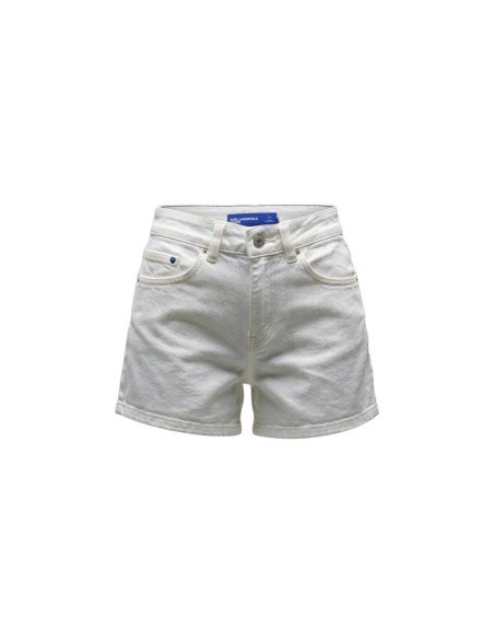 Karlâ€¯Lagerfeldâ€¯Jeans Short femme beige