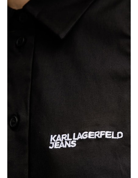 Karl Lagerfeld Jeans Blouse femme noire sans manches