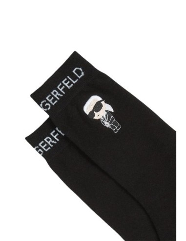 Karl Lagerfeld Jeans Chaussettes femme grises â€“ Lot de 3