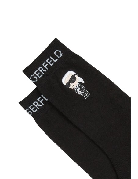 Karl Lagerfeld Jeans Chaussettes femme grises â€“ Lot de 3
